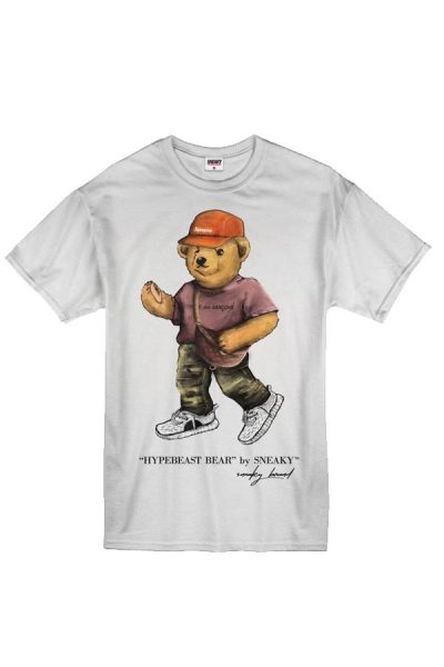 Sneaky EXCLUSIVE Hypebeast Bear T-Shirts - SNEANKYBRAND EU